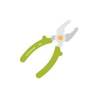 Lineman's Pliers icon in vector. Logotype vector