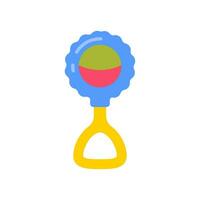 Rattle icon in vector. Illustration vector