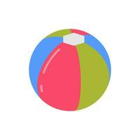 Toy Ball icon in vector. Illustration vector