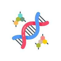 DNA icon in vector. Illustration vector