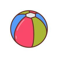 Toy Ball icon in vector. Illustration vector