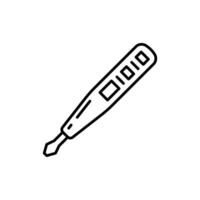 Voltage Tester icon in vector. Logotype vector