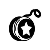 Yoyo icon in vector. Illustration vector