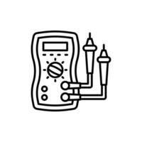 Volt Meter icon in vector. Logotype vector