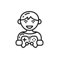 Gaming icon in vector. Illustration vector