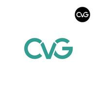 Letter CVG Monogram Logo Design vector