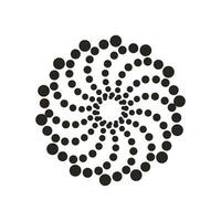 Circular Pattern icon vector