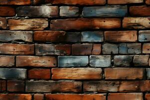 a seamless brick wall pattern photo