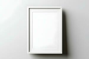 Blank photo frame for mockup