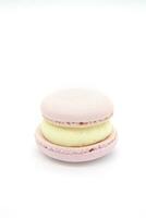 Macaroon on a light background. photo