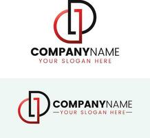 Creative monogram letter dd logo design vector