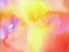 Abstract colorful watercolor background photo