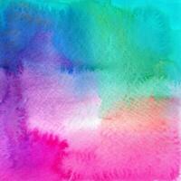 Abstract colorful watercolor background photo