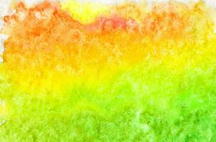 Abstract colorful watercolor background photo