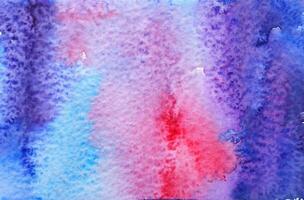 Abstract colorful watercolor background photo