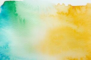 Abstract colorful watercolor background photo