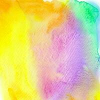 Abstract colorful watercolor for background photo