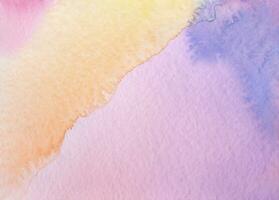 Abstract colorful watercolor for background photo