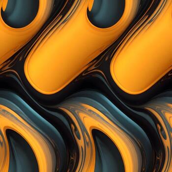 AI generate fluid Gradient dynamic wavy abstract background photo
