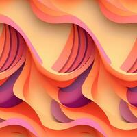 AI generate fluid Gradient dynamic wavy abstract background photo