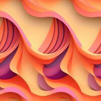 AI generate fluid Gradient dynamic wavy abstract background photo