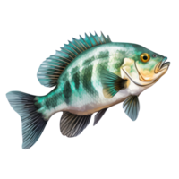 colorida peixe isolado png