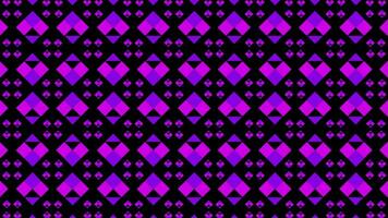 naadloze geometrische patroon met driehoeken video
