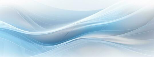 Abstract blue wave background photo