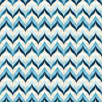 Seamless pattern with waves. Tile - AI Generative photo