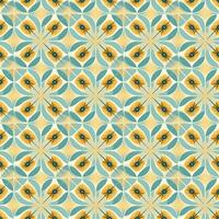 Seamless pattern with abstract geometric ornament. Tile - AI Generative photo