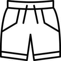 Swimming Trunks Vector Icon Design