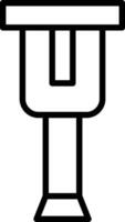 Pirate Leg Vector Icon Design