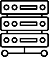 Server Vector Icon Design