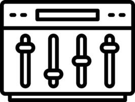 Equalizer Vector Icon Design