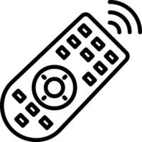 Remote Control Vector Icon Design