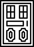 Door Vector Icon Design