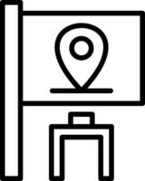Checkpoint Vector Icon Design