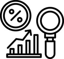 Analysis Vector Icon Design