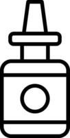 Nasal Spray Vector Icon Design