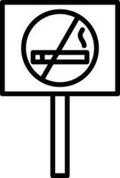 Smoking Not Allowed Vector Icon Design