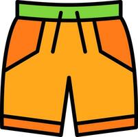 Swimming Trunks Vector Icon Design