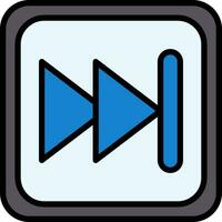 Next Button Vector Icon Design