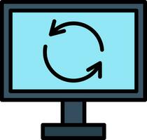 Reload Vector Icon Design