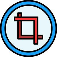 Crop Vector Icon Design