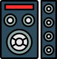 Speaker Vector Icon Design