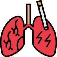 Lungs Vector Icon Design