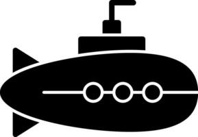 diseño de icono de vector submarino