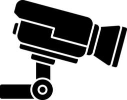 Security Camera Vector Icon Design