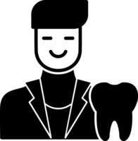 diseño de icono de vector de dentista