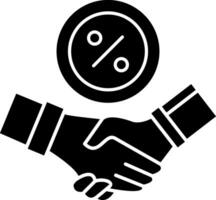 Handshake Vector Icon Design